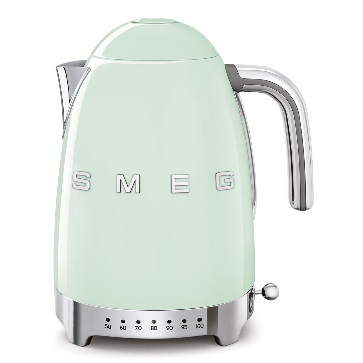 Bouilloire SMEG KLF04 Années 50 — 1,7 L (7 tasses), température réglable 50–100°C, maintien au chaud | Electro‑Choc