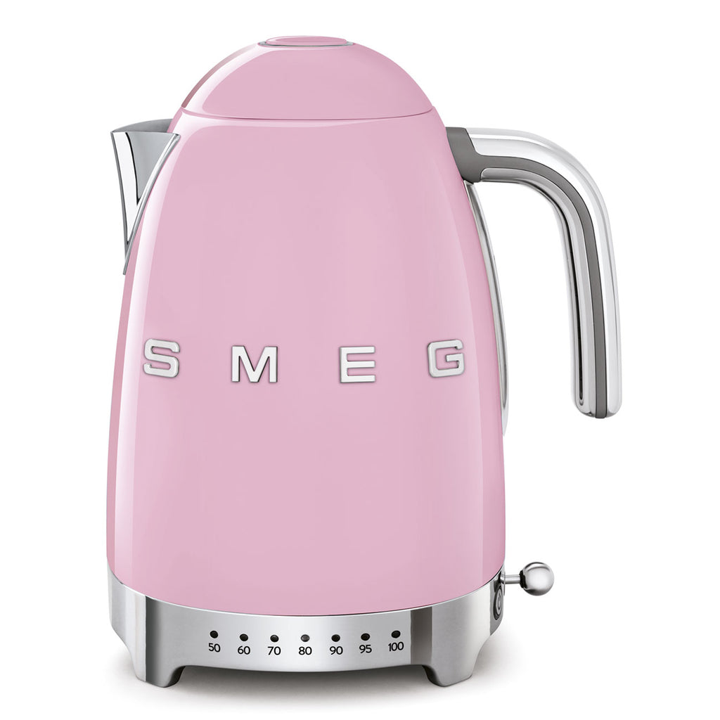 Bouilloire SMEG KLF04 Années 50 — 1,7 L (7 tasses), température réglable 50–100°C, maintien au chaud | Electro‑Choc