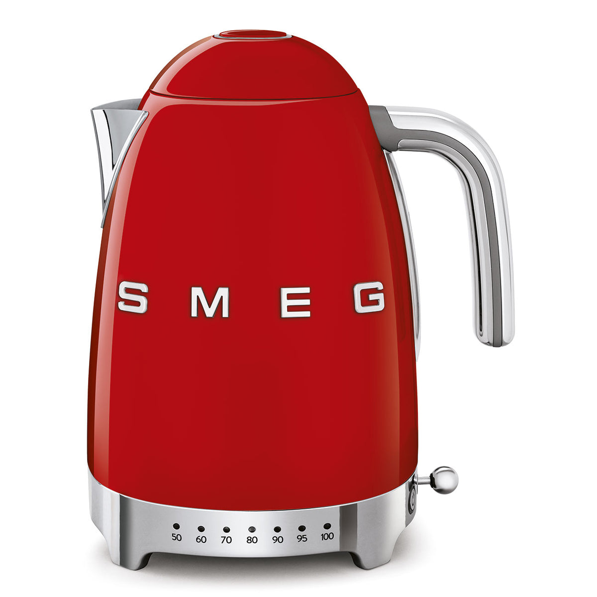 Bouilloire SMEG KLF04 Années 50 — 1,7 L (7 tasses), température réglable 50–100°C, maintien au chaud | Electro‑Choc