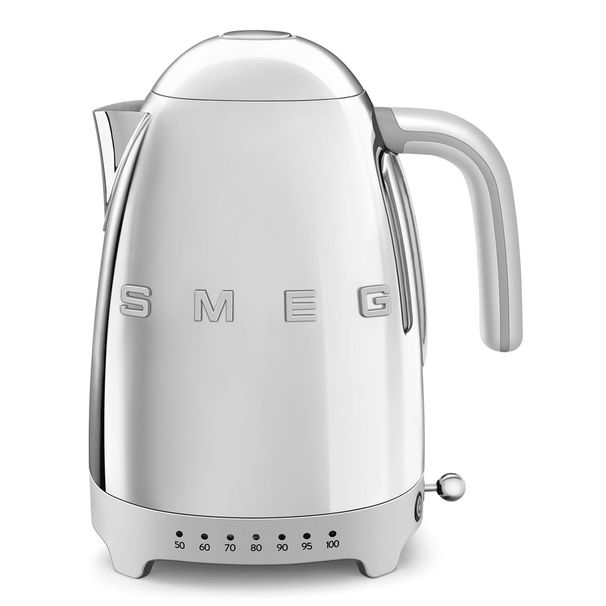 Bouilloire SMEG KLF04 Années 50 — 1,7 L (7 tasses), température réglable 50–100°C, maintien au chaud | Electro‑Choc