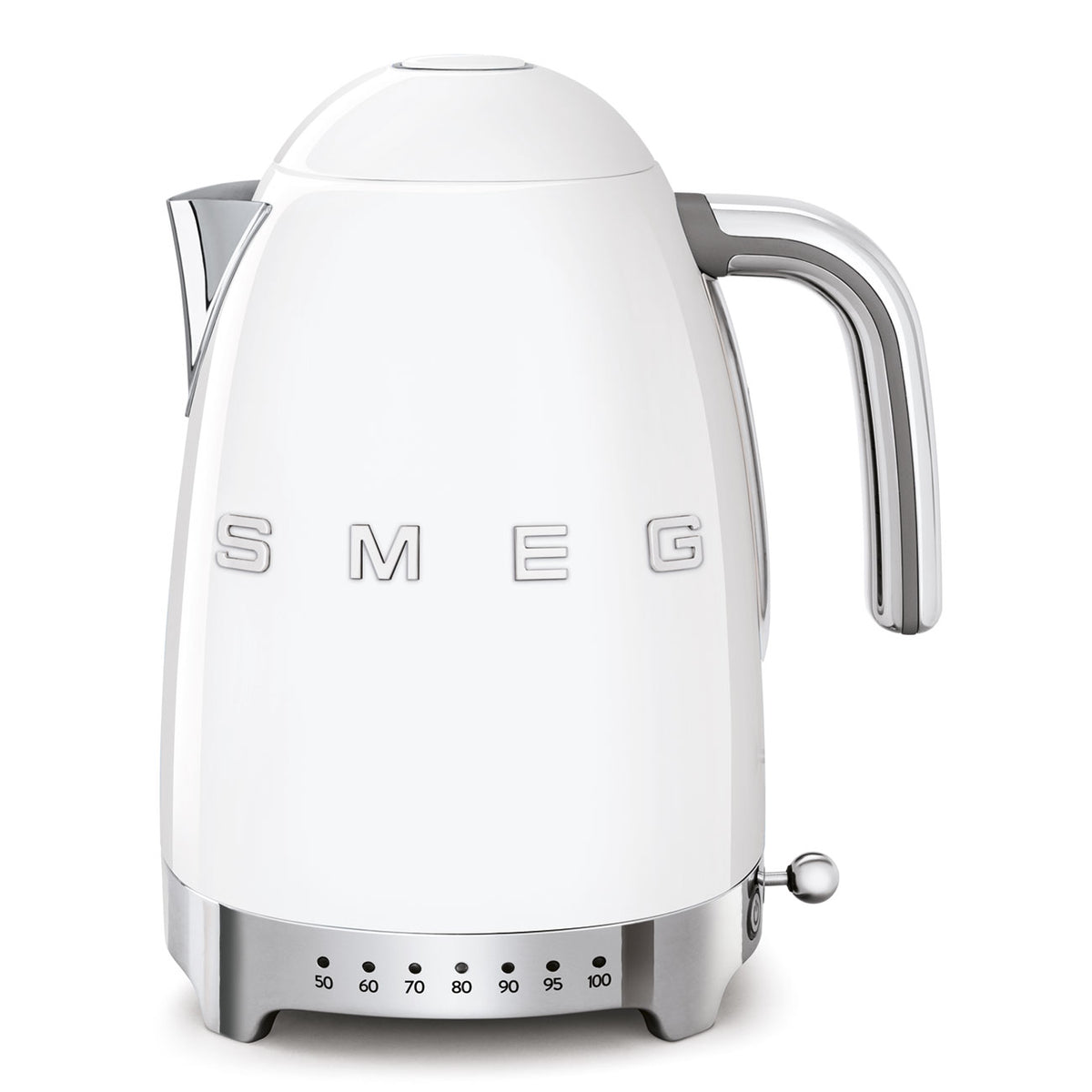 Bouilloire SMEG KLF04 Années 50 — 1,7 L (7 tasses), température réglable 50–100°C, maintien au chaud | Electro‑Choc