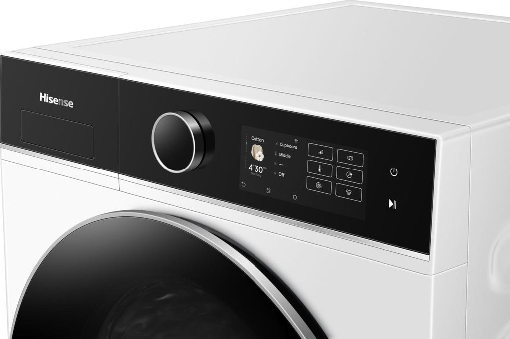 Sèche-linge Pompe à Chaleur HISENSE DH5I104BWAB — 10 kg, Classe A, Moteur Inverter, WiFi ConnectLife, Vapeur