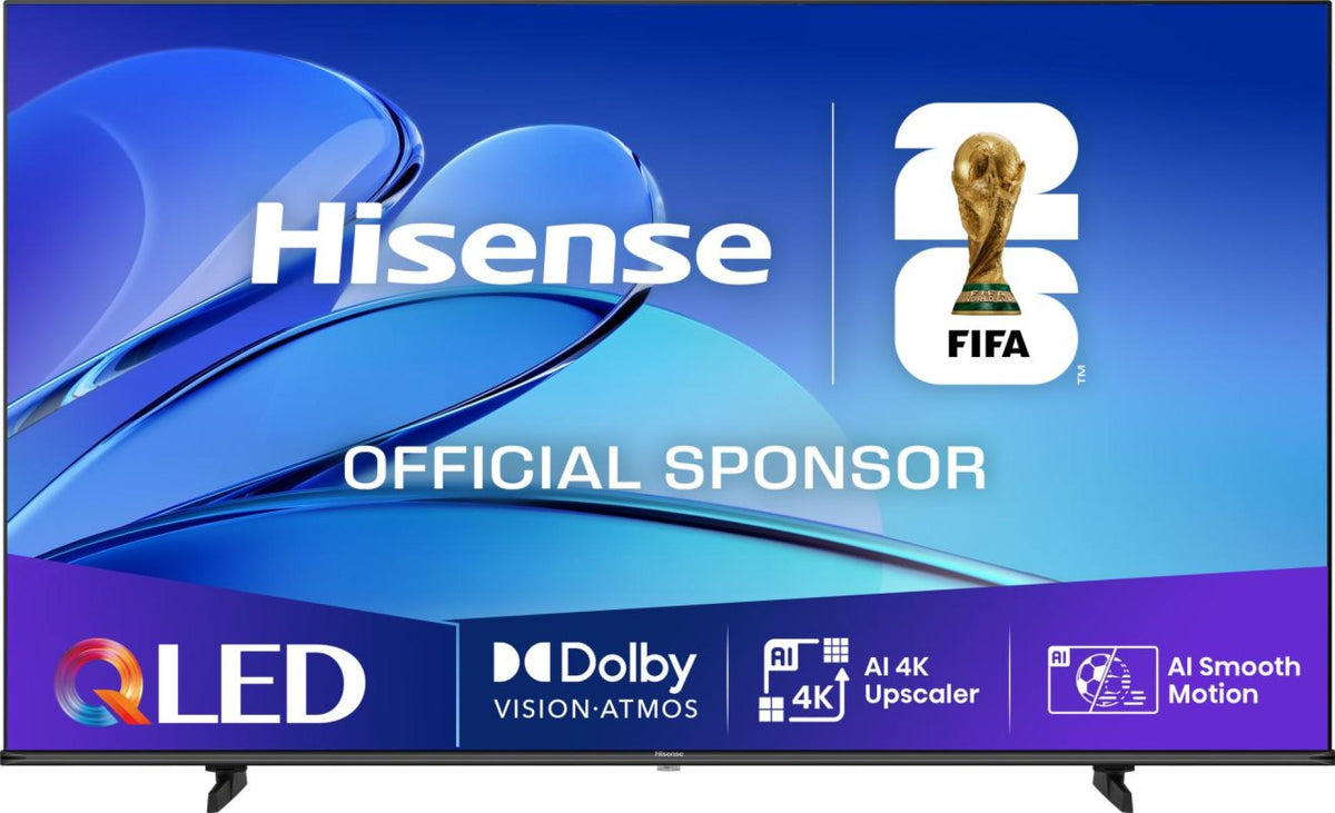 TV HISENSE 50E7Q QLED 4K Smart TV — 126 cm (50"), Dolby Vision & Atmos, VIDAA, Game Mode Plus