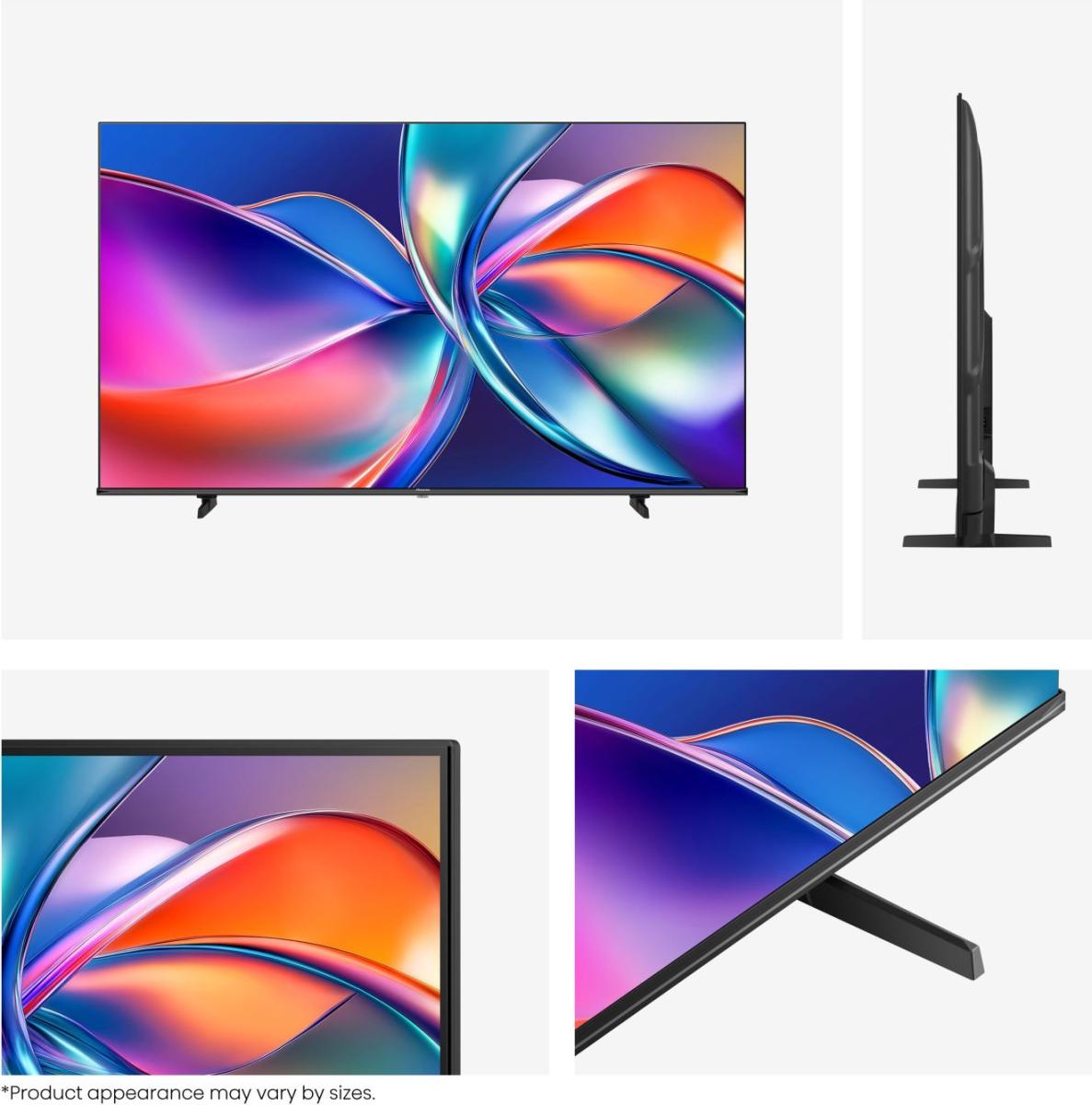 TV HISENSE 50E7Q QLED 4K Smart TV — 126 cm (50"), Dolby Vision & Atmos, VIDAA, Game Mode Plus