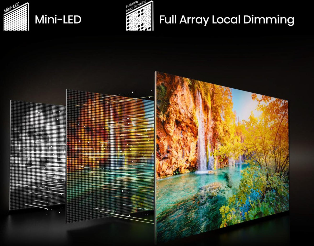 HISENSE 55U69NQ Mini-LED ULED 4K Smart TV — 139 cm (55"), Dolby Vision IQ & Atmos, VIDAA, 600 nits