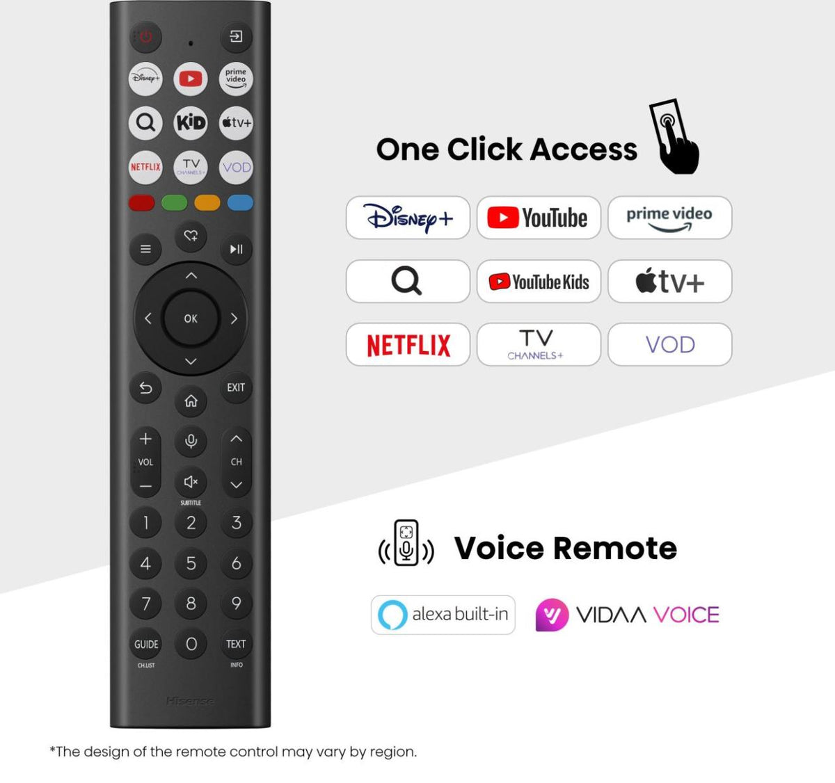 TV HISENSE 50E7Q QLED 4K Smart TV — 126 cm (50"), Dolby Vision & Atmos, VIDAA, Game Mode Plus