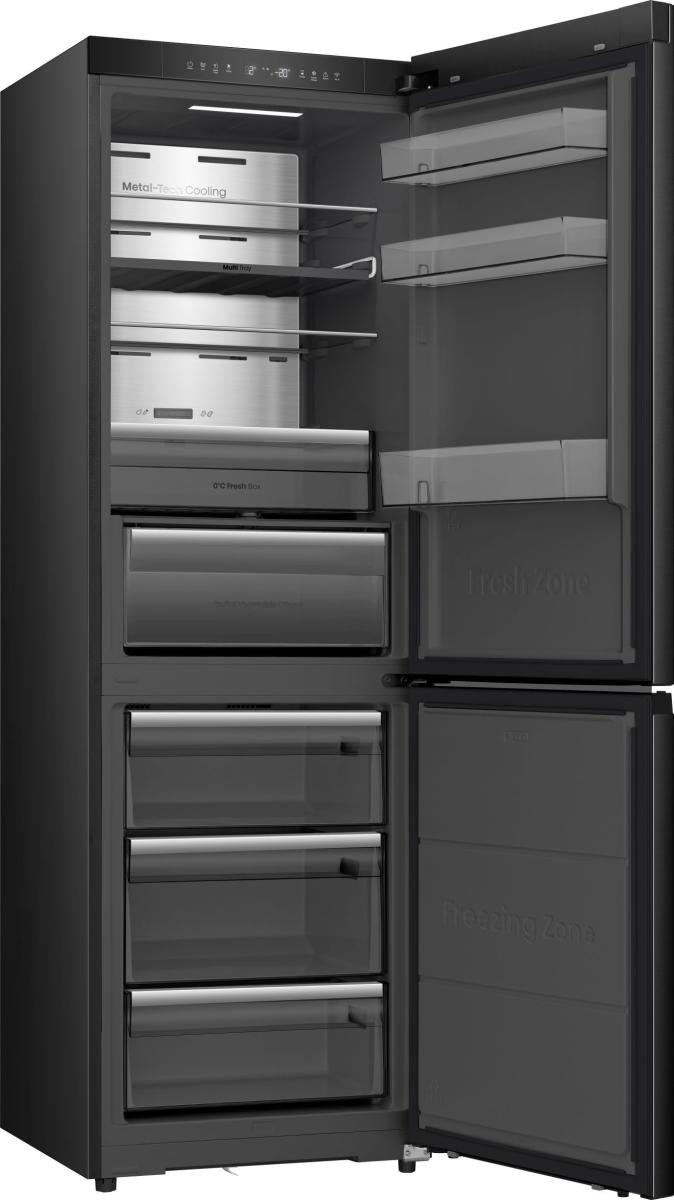 Réfrigérateur combiné HISENSE RB5K330GSFC - 330 L - Classe C - Total No Frost - Noir