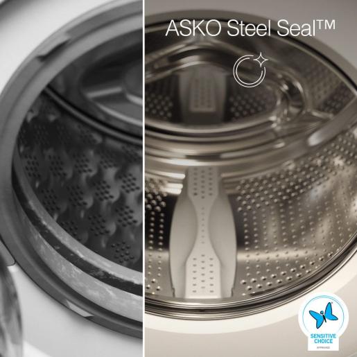 Lave-linge ASKO W30964CW – 9 kg – 1600 tr/min – Classe A – Steam – Wi-Fi