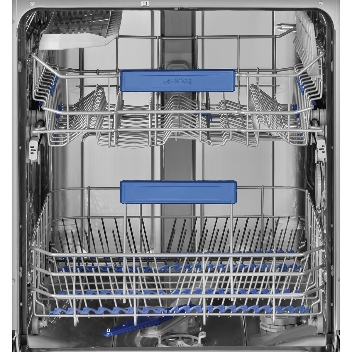 Lave-vaisselle intégrable Smeg PL254CX — 60 cm, 13 couverts, classe C, 45 dB, bandeau inox et Dry Assist+