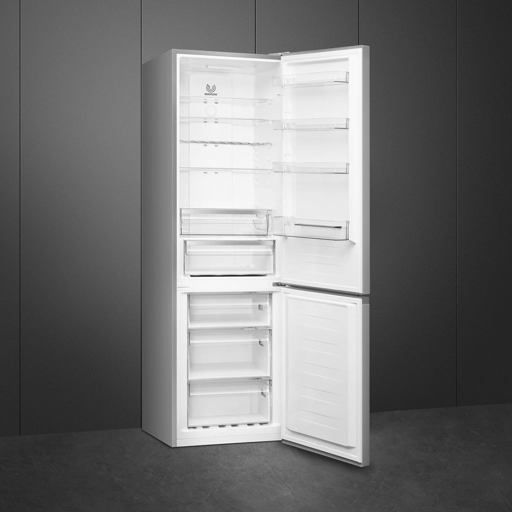 Réfrigérateur combiné Smeg RC20XDNC Inox Look — 331 L, No Frost total, classe C, 35 dB et compresseur Inverter