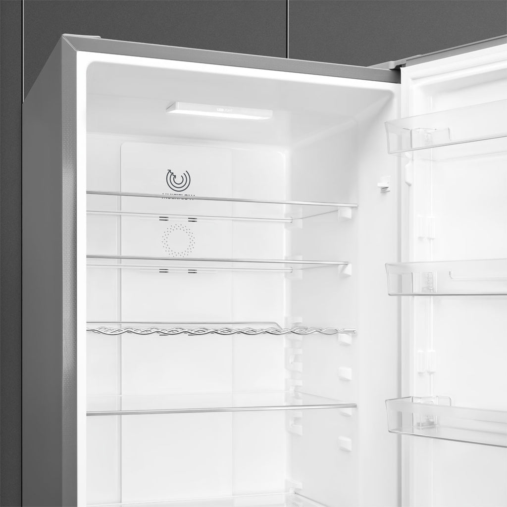 Réfrigérateur combiné Smeg RC20XDNC Inox Look — 331 L, No Frost total, classe C, 35 dB et compresseur Inverter