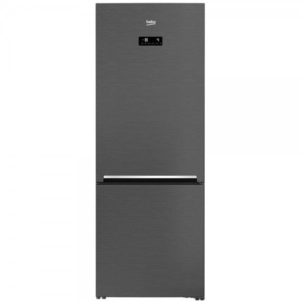 Réfrigérateur congélateur BEKO RCNE560E40ZXBRN 70 cm No‑Frost — 514 L, HarvestFresh, EverFresh+, 38 dB, Dark Inox, Classe E