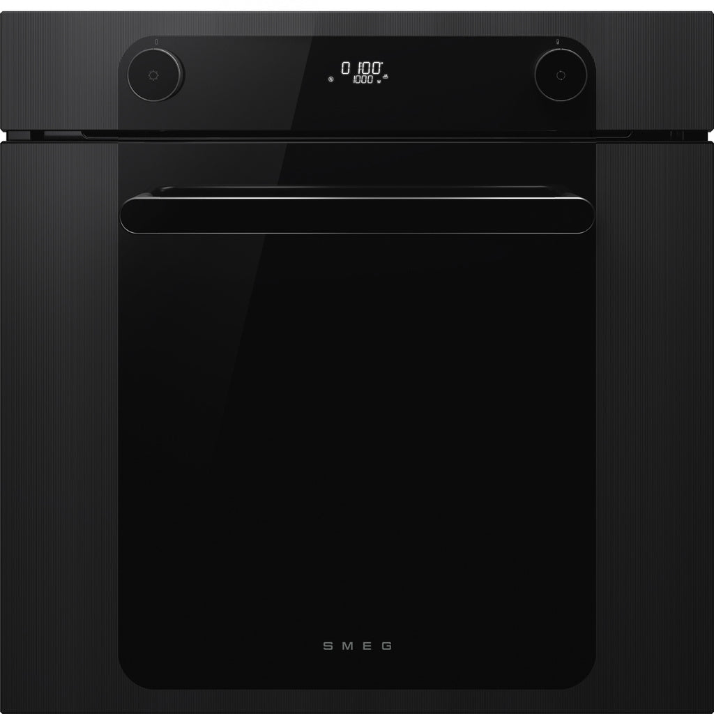 Four encastrable SMEG SF6201TB Noir – 70 L – Chaleur tournante – Classe A+