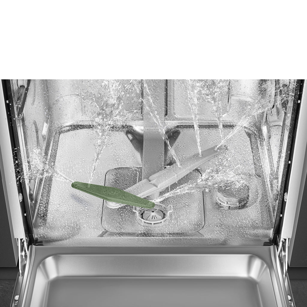 Lave-vaisselle encastrable SMEG STL322B 60 cm — 13 couverts — Classe B — 42 dB — Dry Assist+ — 3 paniers FlexiDuo — FlexiFit