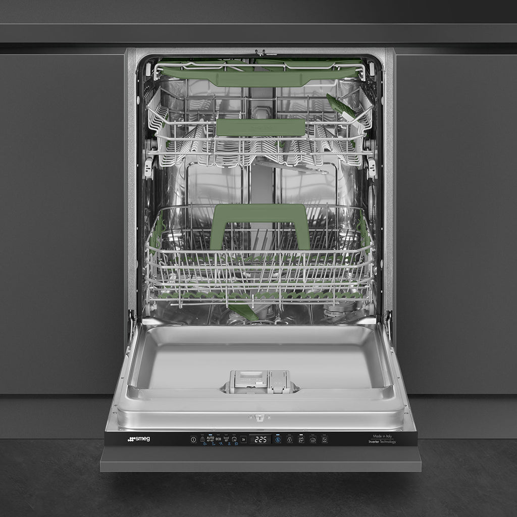 Lave-vaisselle encastrable SMEG STL7332CL – 13 couverts – Classe C – 43 dB – Dry Assist+