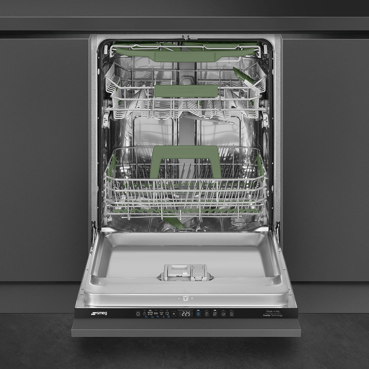 Lave-vaisselle encastrable SMEG STL7332CL – 13 couverts – Classe C – 43 dB – Dry Assist+