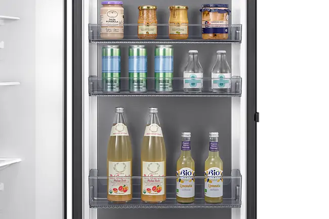 Réfrigérateur 1 porte Samsung RR70H39FEFEF SpaceMax™ 387 L — Wi-Fi, No Frost, 35 dB, classe E, Gentle Black