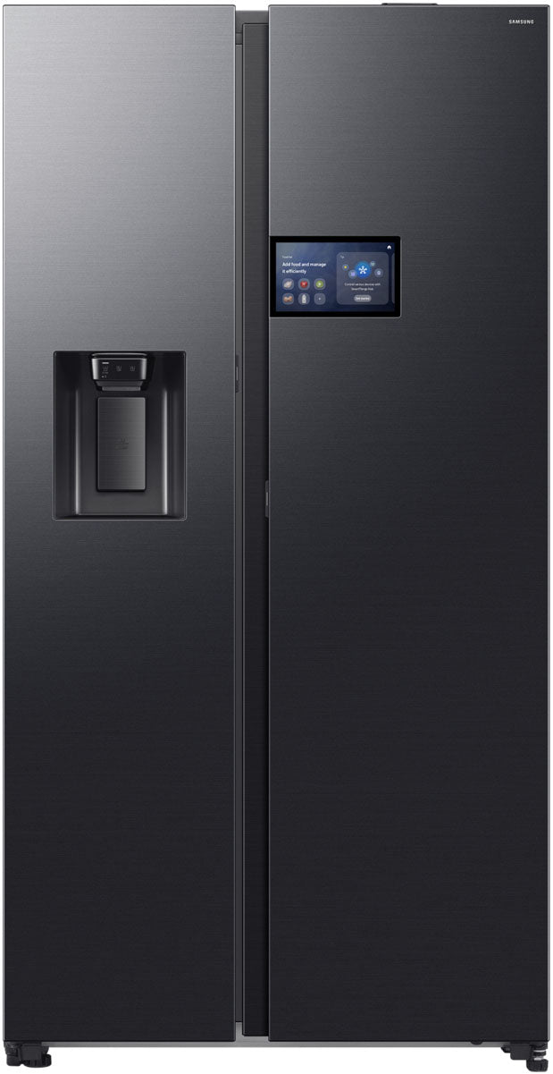 Réfrigérateur américain SAMSUNG AI Home Série 9 (RS90F64EDFEF) — 621 L, écran LCD ,  Auto Open Door, Wi‑Fi  Classe D