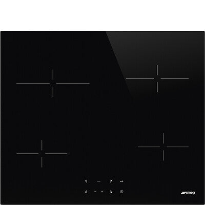 Table de cuisson vitrocéramique SMEG SE264TD2 — 60 cm, 4 zones, commandes tactiles | Electro‑Choc