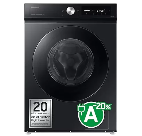 Wasmachine SAMSUNG Bespoke AI Wash 7000 (WW11DB7B94GBU3) — 11 kg, Klasse A, AI Wash, EcoBubble, Wi‑Fi SmartThings