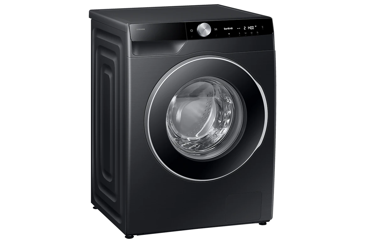 Lave-linge Samsung WW11DG6B25LBU3 noir — 11 kg, 1 400 tr/min, classe A, AI Ecobubble™, vapeur et Wi-Fi