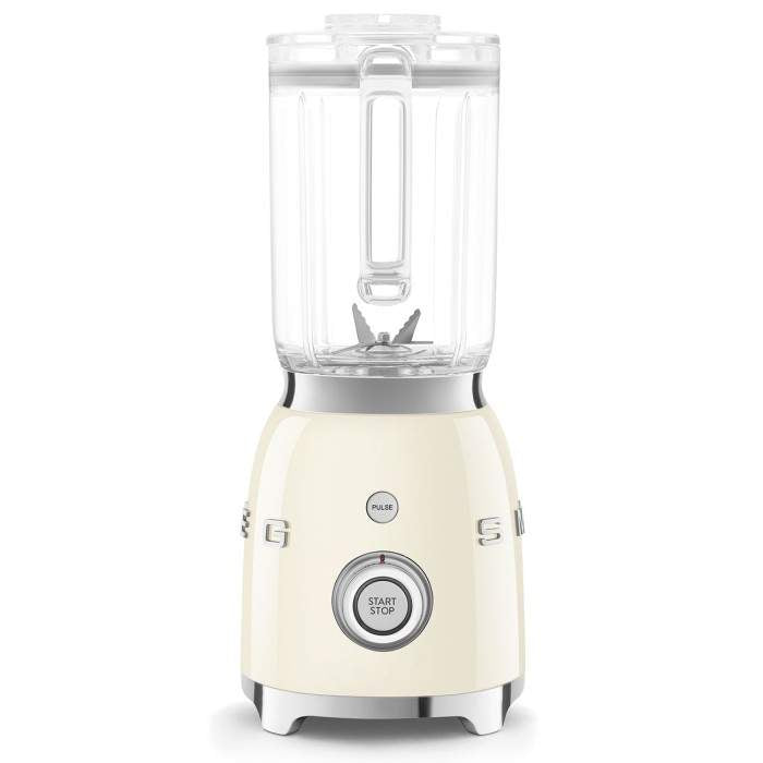 Blender SMEG BLF03 — Style Années 50 — 800 W — Bol 1,5 L Tritan™ Renew — 4 vitesses + programmes