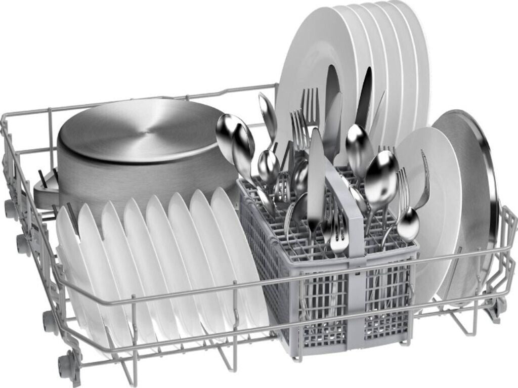 Volledig integreerbare vaatwasser BOSCH SMV26AX01F (Serie 2) — 60 cm, 12 couverts, InfoLight, 48 dB, Energieklasse E