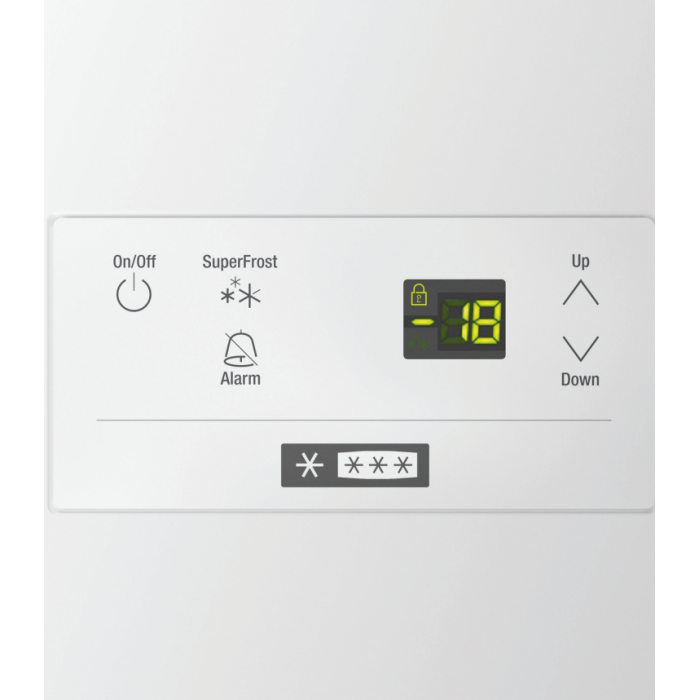 LIEBHERR CFe 2500 vrieskist — 497 L, SmartFrost, StopFrost, SuperSilent 33 dB, FrostProtect -15°C