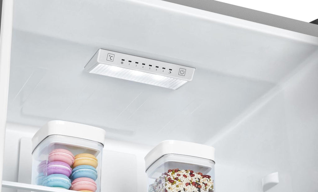 Réfrigérateur combiné HISENSE RB3N300NECA Inox — 304 L — Classe A — 35 dB — Total No Frost