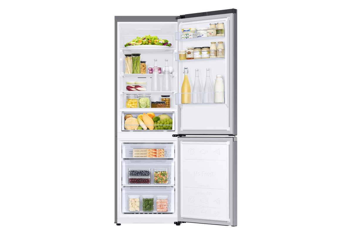 Frigo‑congélateur SAMSUNG RB34C675DSA/EF — No Frost, Classe D, Inox