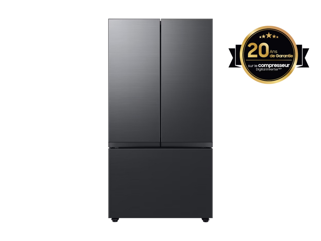 Réfrigérateur multi-portes SAMSUNG Bespoke AI Beverage Center™ 674 L (RF24BB620EB1EF) — Twin Cooling , Wi‑Fi