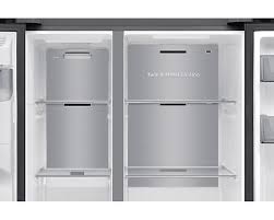 Réfrigérateur américain Samsung Bespoke AI RS70F66KBFEF — SpaceMax™ 634 L, classe B, 32 dB, Twin Cooling Plus™, distributeur eau & glace, Wi‑Fi SmartThings, Inox Noir | Electro‑Choc