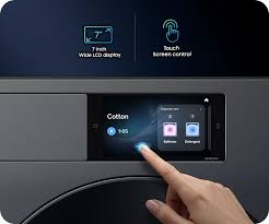 Lave-linge Samsung WF90F09C4SU3 Bespoke AI Home 9000 9 kg – Classe A (-55 %) – AI Wash – AI Ecobubble™ – QuickDrive™ – Auto Dispense – SmartThings
