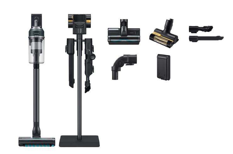 SAMSUNG Jet 95S Pet Steelstofzuiger (Teal Green) VS70H28GLT/WA — 770 W, tot 60 min, Speciaal voor huisdieren