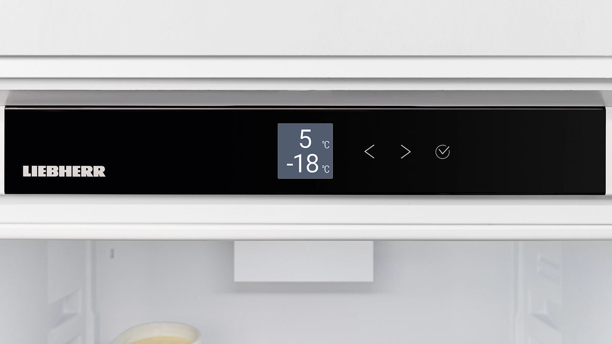 Réfrigérateur intégrable LIEBHERR IRBc 4120 BioFresh — 189 L, BioFresh (Fruit & Vegetable + DrySafe), niche 122 cm, écran tactile, PowerCooling, SmartDevice ready | Electro‑Choc