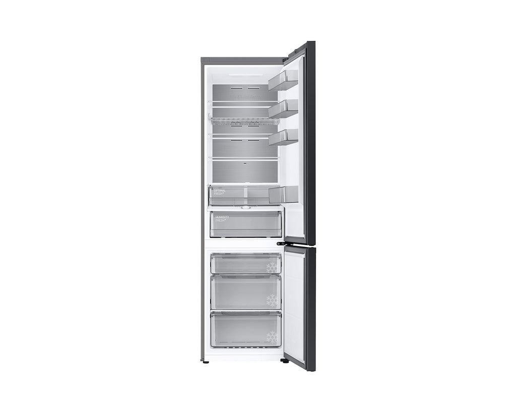 Frigo combiné SAMSUNG Bespoke AI Série 7 390 L (RB38C7B5AB1/EF) — Classe A , No Frost, Metal Cooling, SmartThings