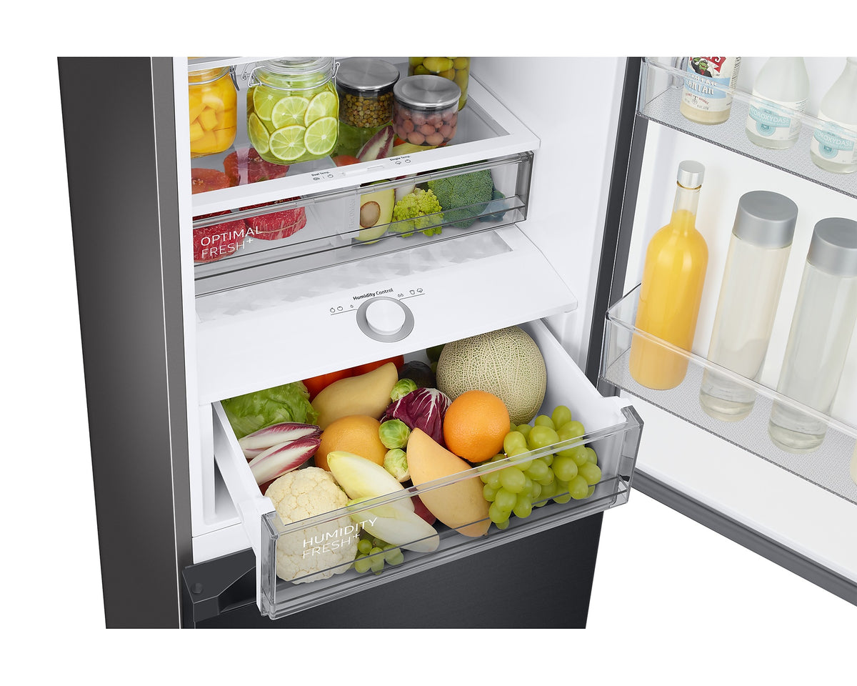 SAMSUNG Bespoke AI Koel-vriescombinatie Serie 7 390 L (RB38C7B5AB1/EF) — Klasse A, No Frost, Metal Cooling, SmartThings