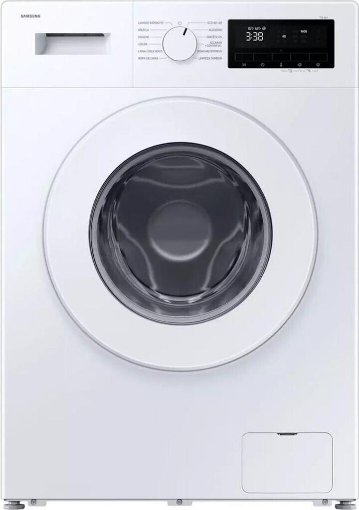 Lave-linge slim SAMSUNG WW80FG3M05TW — 8 kg, Classe A, Vapeur, Digital Inverter