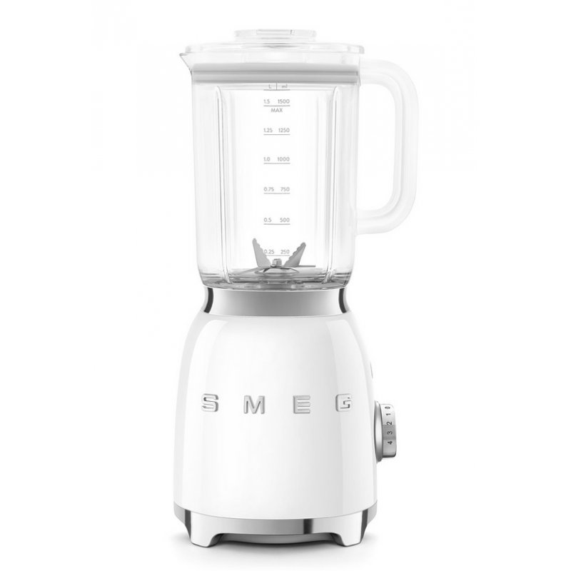 Blender SMEG BLF03 — Style Années 50 — 800 W — Bol 1,5 L Tritan™ Renew — 4 vitesses + programmes