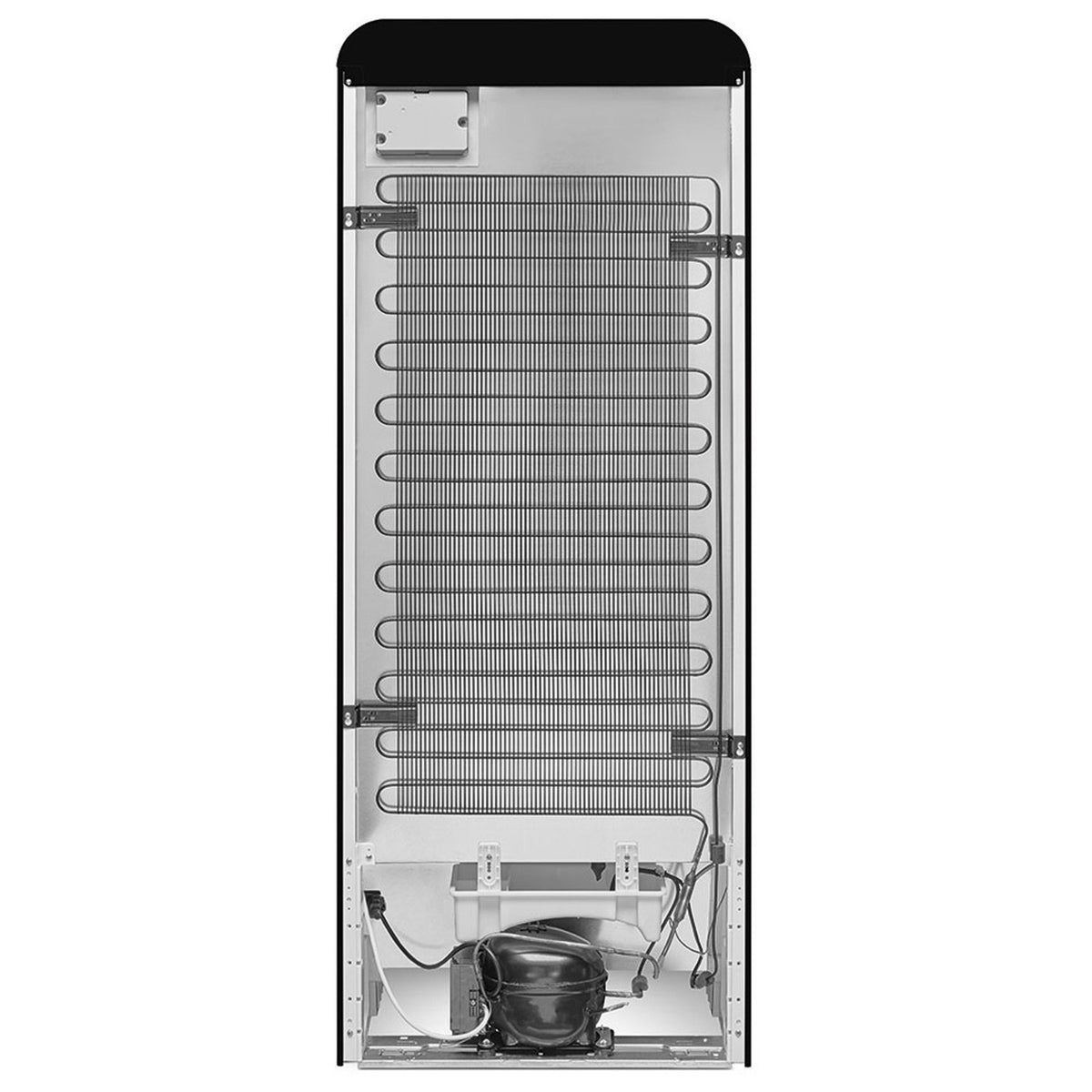 Réfrigérateur vintage SMEG FAB28RBL6 noir — Style Années 50, 270 L, classe C | Electro‑Choc