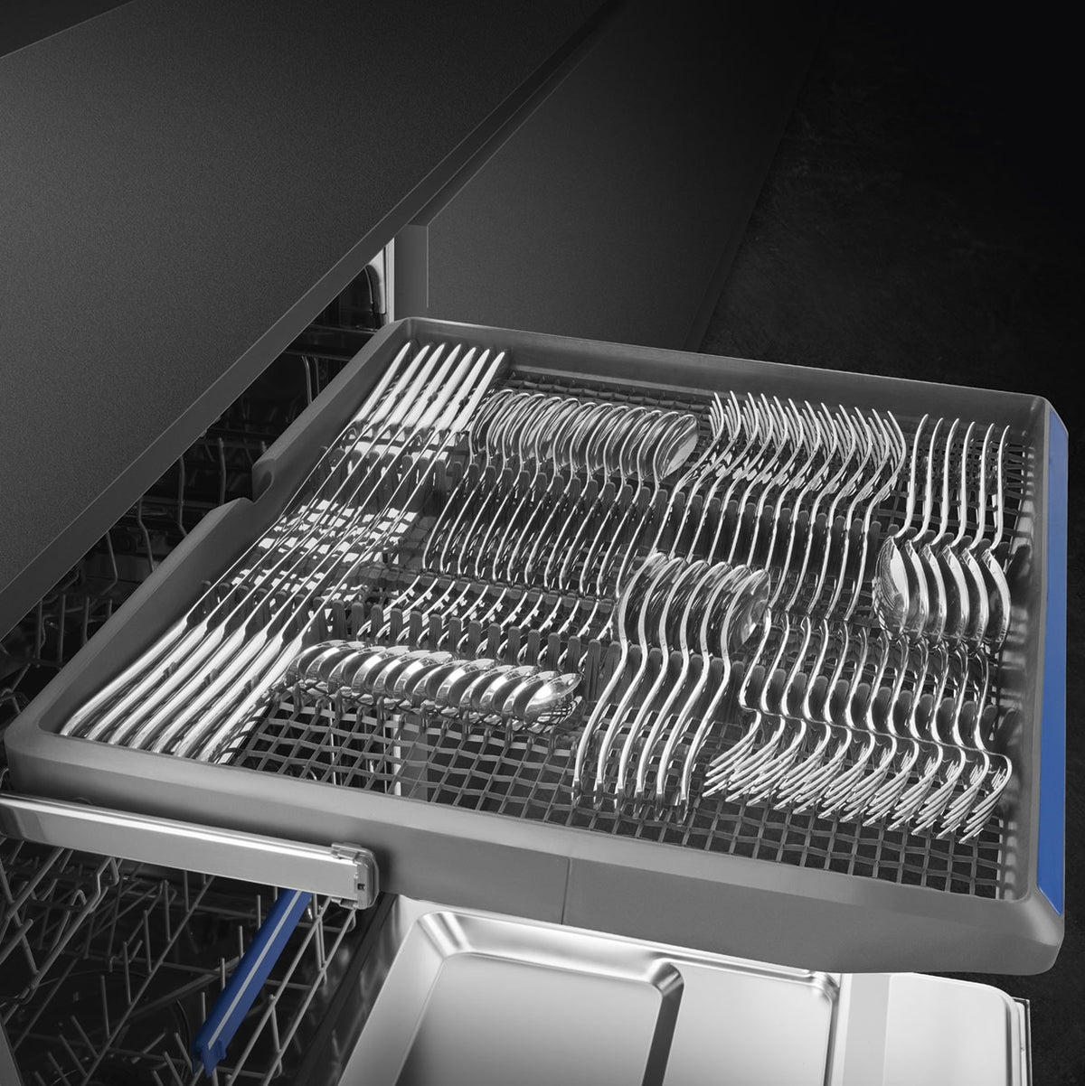 Lave-vaisselle encastrable tout intégrable SMEG STL362DQ 60 cm — 14 couverts, 46 dB, Dry Assist+ | Electro‑Choc